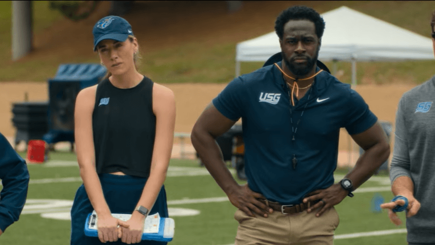 Playing Glen Powell’s coaches in Chad Powers wasn’t easy, stars from the new Disney+ show admit ‘it was definitely a challenge’