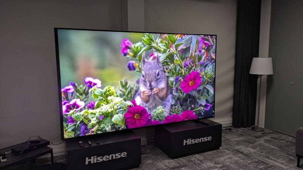 I tested Hisense’s first RGB mini-LED TV and it delivers exciting picture quality and features, but there are still some setbacks that make its sky-high price a tough sell