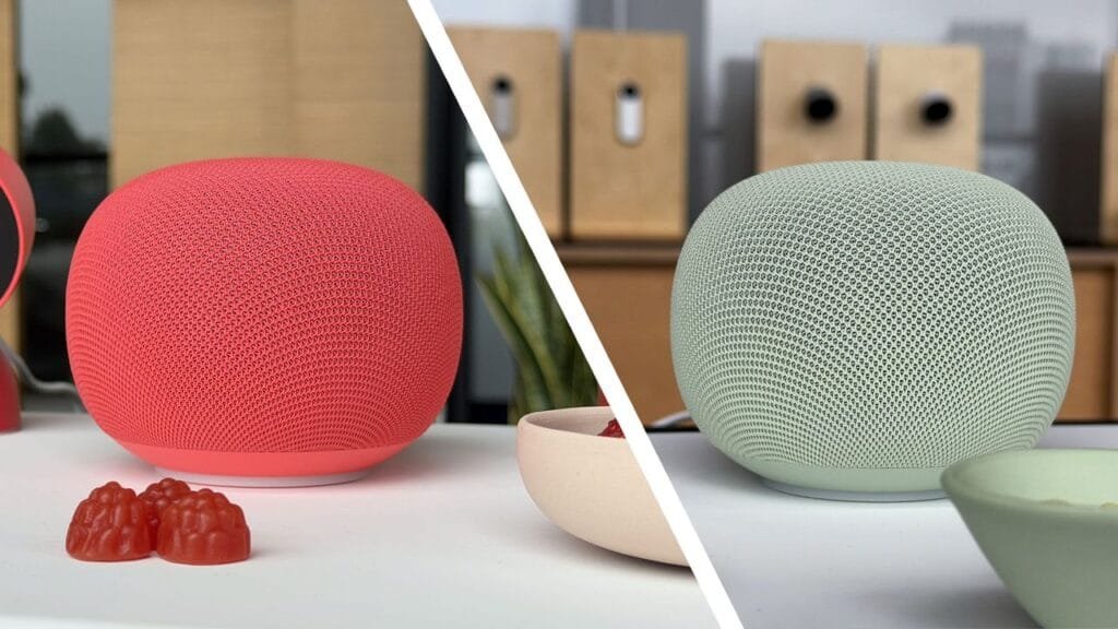 The new Google Home Speaker comes in some fun color options in the US, but elsewhere it’s gray all the way