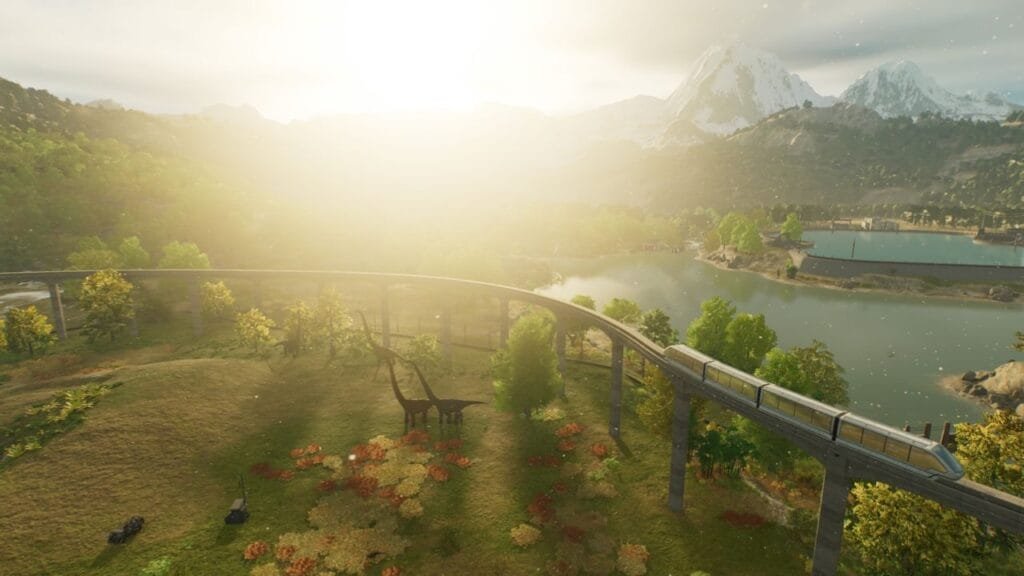 Jurassic World Evolution 3 lets you design a custom park and fill it with macro beasts – but at the cost of bit too much micromanagement