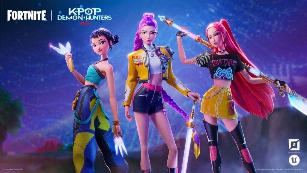 The 2025 Netflix hit KPop Demon Hunters arrives in Fortnite today with a new Demon Rush mode – here’s what to expect