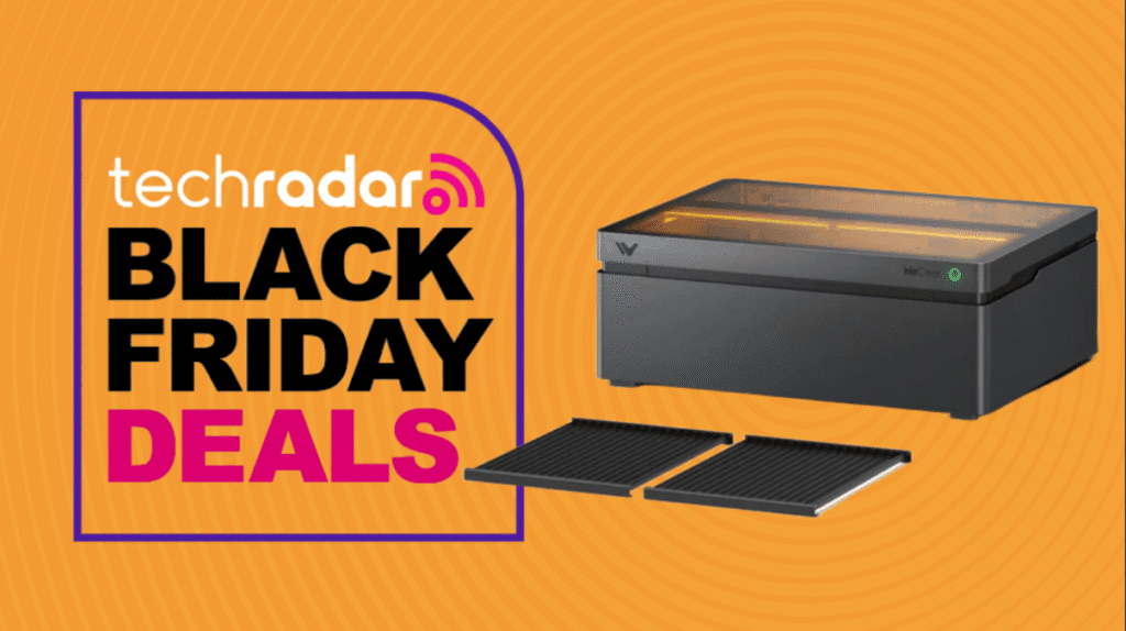 Our expert reviewer awarded this laser cutter 5 stars – and it’s just dropped over $900 for Black Friday when you use our exclusive code