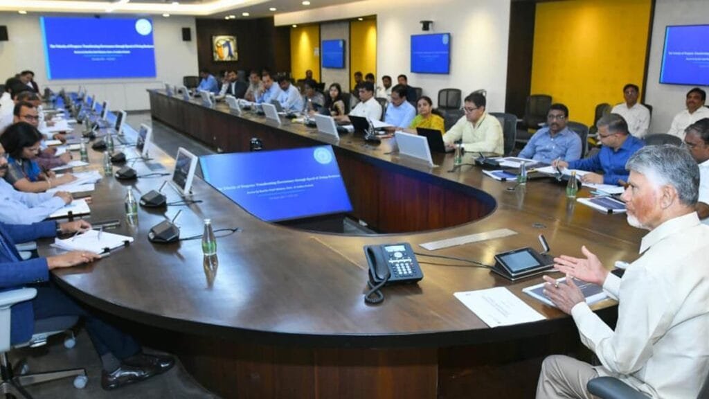 CM Naidu asks Centre to cut regulations to under 100, simplify approvals for industries